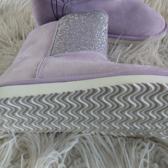 Dick's Sports New Girls Glitter Slip On Boots - Picture 7 of 12